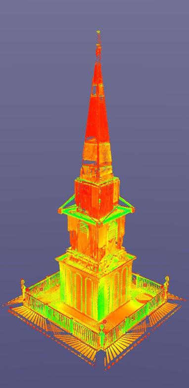 Lidar Scan of Bell Tower